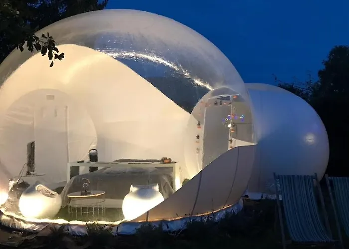 Luxe tent La Bulle Attiches